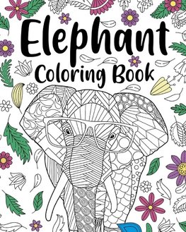 Elephant Coloring Book