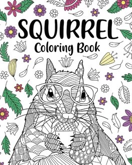 Squirrel Coloring Book