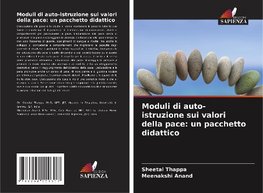 Moduli di auto-istruzione sui valori della pace: un pacchetto didattico