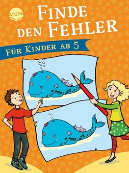 Finde den Fehler. Für Kinder ab 5