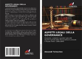 ASPETTI LEGALI DELLA GOVERNANCE