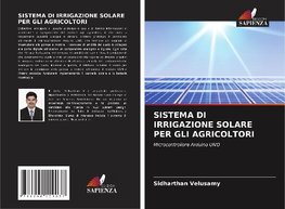 SISTEMA DI IRRIGAZIONE SOLARE PER GLI AGRICOLTORI