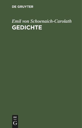 Gedichte