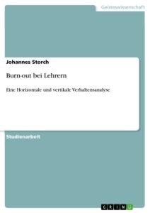 Burn-out bei Lehrern