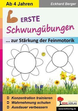 Erste Schwungübungen zur Stärkung der Feinmotorik