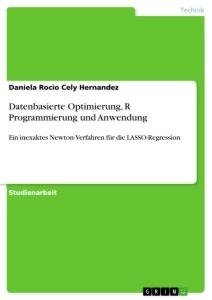 Datenbasierte Optimierung, R Programmierung und Anwendung