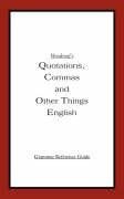 Woodroof's Quotations, Commas and Other Things English