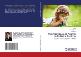 Investigations and Analysis In Pediatric Dentistry