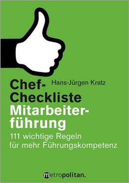 Chef-Checkliste Mitarbeiterführung