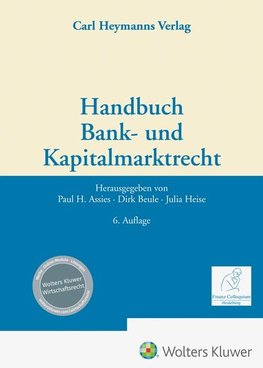 Handbuch des Fachanwalts Bank- und Kapitalmarktrecht