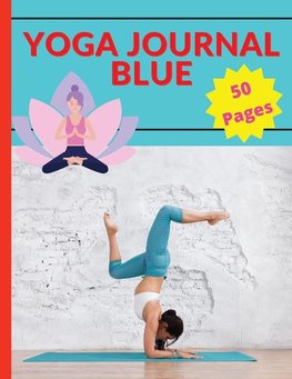 YOGA JOURNAL BLUE