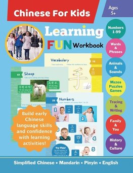 Chinese For Kids Learning Fun Workbook