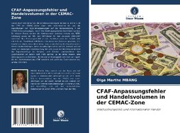 CFAF-Anpassungsfehler und Handelsvolumen in der CEMAC-Zone