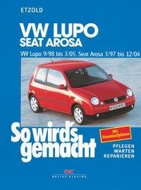 VW Lupo 9/98-3/05, Seat Arosa 3/97-12/04