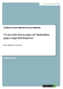 US Juvenile Bootcamps als Maßnahme gegen Jugenddelinquenz