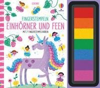 Fingerstempeln: Einhörner und Feen