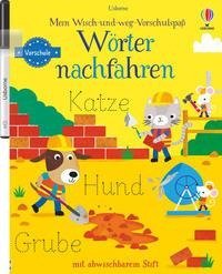 Mein Wisch-und-weg-Vorschulspaß: Wörter nachfahren