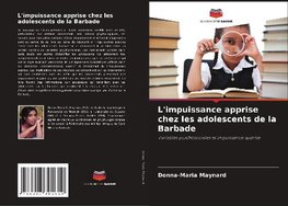 L'impuissance apprise chez les adolescents de la Barbade