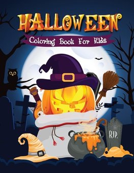 Halloween Coloring Book for Kids