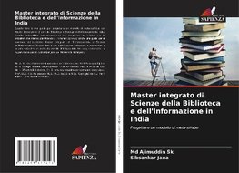 Master integrato di Scienze della Biblioteca e dell'Informazione in India