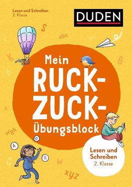 Mein Ruckzuck-Übungsblock Lesen und schreiben 2. Klasse