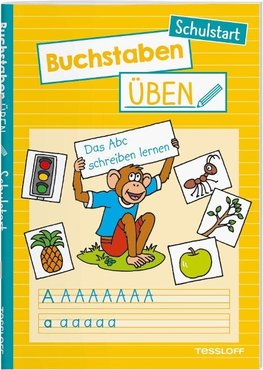 Buchstaben üben. Schulstart