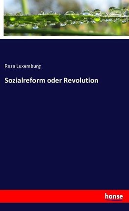 Sozialreform oder Revolution