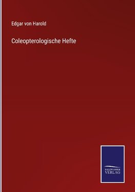 Coleopterologische Hefte