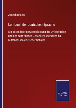 Lehrbuch der deutschen Sprache