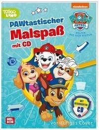 PAW Patrol: PAWtastischer Malspaß mit CD