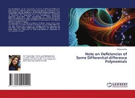 Note on Deficiencies of Some Differential-difference Polynomials