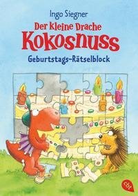 Der kleine Drache Kokosnuss - Geburtstags-Rätselblock