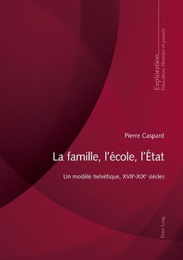 La famille, l'école, l'État