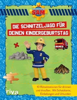 Feuerwehrmann Sam - Schnitzeljagd/Schatzsuche für Kindergeburtstag