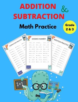 Addition and Subtraction Math Practice Grade 2&3