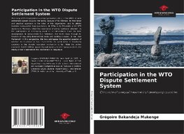 Participation in the WTO Dispute Settlement System