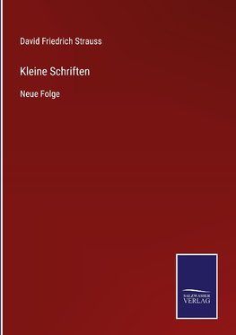 Kleine Schriften