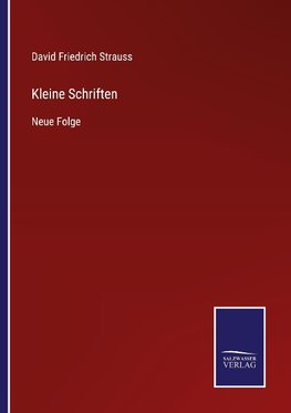 Kleine Schriften