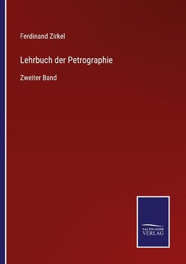 Lehrbuch der Petrographie