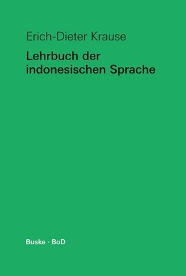 Lehrbuch der indonesischen Sprache