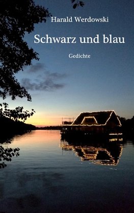 Schwarz und blau