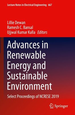 Advances in Renewable Energy and Sustainable Environment