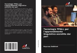 Tecnologia TPALL per l'apprendimento linguistico assistito dai pari