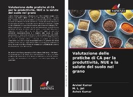 Valutazione delle pratiche di CA per la produttività, NUE e la salute del suolo nel grano