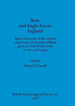 Bede and Anglo-Saxon England