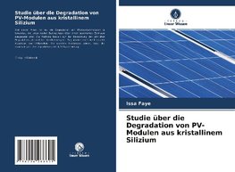 Studie über die Degradation von PV-Modulen aus kristallinem Silizium