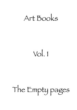 The empty pages