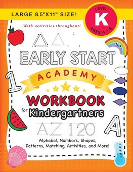 Early Start Academy Workbook for Kindergartners