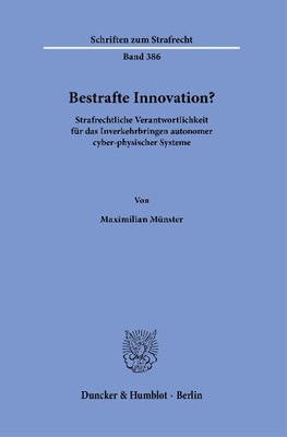 Bestrafte Innovation?