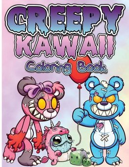 Creepy Kawaii Pastel Goth Coloring Book